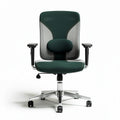 Chaise de bureau ergonomique en tissu et plastique - 50 x 60 x 100